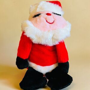 Vintage Ms Noah Santa Claus Plush Terrific Santa Signed Stuffed Animal w/Tags